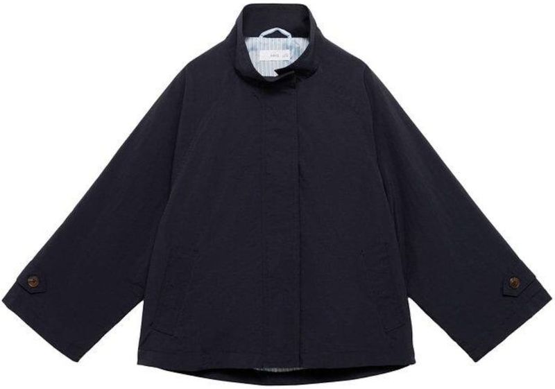 Mango - Kids Jas - Zacht - Met Rits- en Drukknoopsluiting