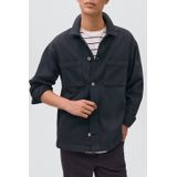 MANGO TEEN - Overhemd - Denim - 100% Katoen - Oversized Pasvorm