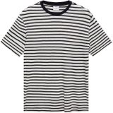 MANGO MAN - LIMAR - T-shirt - Navy - Gestreept
