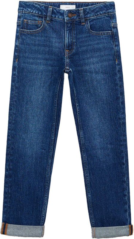 MANGO KIDS - Jeans - Blauw - Regular Fit - Lang/maxi
