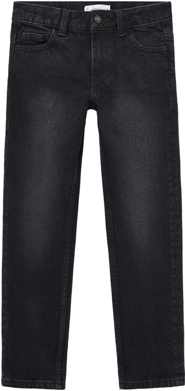 Mango - Jeans - Donkergrijs - Regular Fit - Regular Waist