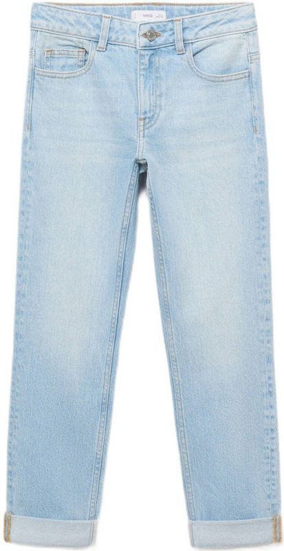 Mango Kids - Jeans - Lichte Kleur - Regular Fit - Regular Waist