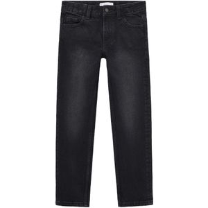 Mango - Jeans - Donkergrijs - Regular Fit - Regular Waist