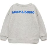 Mango Kids Bluey sweater grijs