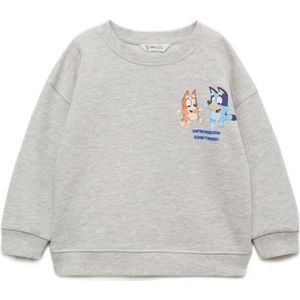 Mango Kids - Bluey - Sweater - Grijs