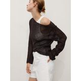 Mango - Denim Wide Leg - Korte Broek - Wit