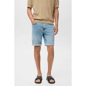 Mango Man - Denim Slim Short - Lichtblauw - Korte Broek