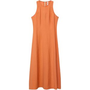 Mango - Midi Jurk - Oranje