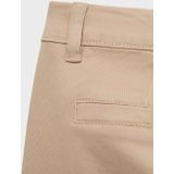 Mango Kids - Straight Casual Broek - Lichtbruin