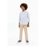 Mango Kids - Straight Casual Broek - Lichtbruin