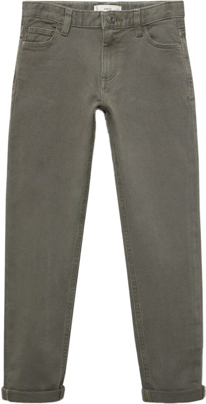 MANGO KIDS - Peru - Broek - Kaki - Gevoerde Zoom/Rand - 5-Pocket-Style