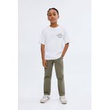 Mango Kids - Broek - Kakigroen