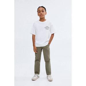 Mango Kids - Broek - Kakigroen