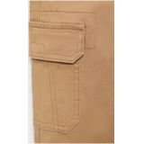 Mango - Kids Tapered Cargo Broek - Bruin