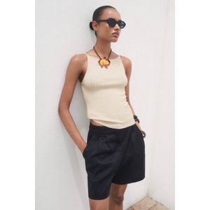 Mango - Haltertop - Zand