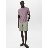 Bikini - Mélange - Jersey - Rechte Zoom - Ronde Hals - Kwartmouw