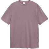 Bikini - Mélange - Jersey - Rechte Zoom - Ronde Hals - Kwartmouw