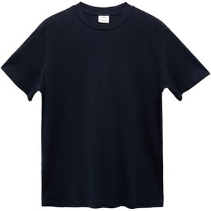 MANGO MAN - BELLOW - T-shirt - Navy