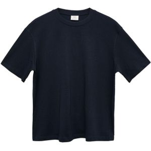 MANGO MAN Shirt 'ANOUK'  navy