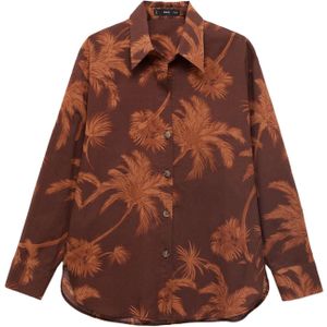 Mango - Blouse - Bruin