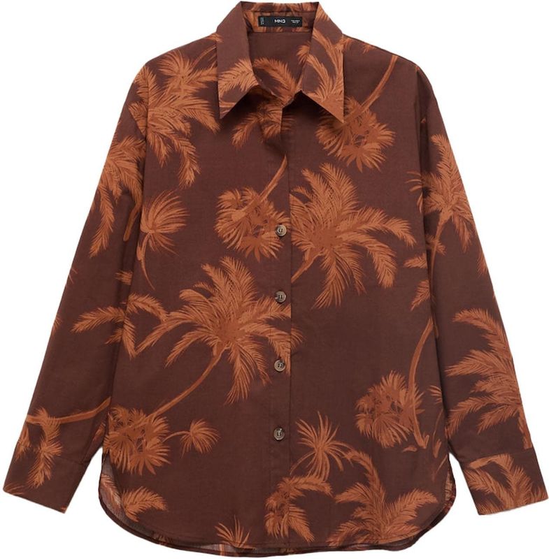 Mango - Blouse - Bruin