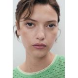 MANGO - Top 'FLEUR' - Lichtgroen - Blousetops