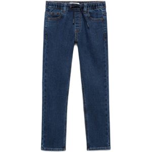 Mango - Kids Jeans - Donkerblauw - Regular Fit - Vijf Broekzakken