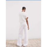 MANGO - CAMILA - Gebreid Vest - Wit