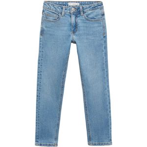 Mango - Jeans - Middenblauw - Regular Fit - Regular Waist