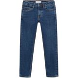Mango - Jeans - Donkerblauw - Regular Fit