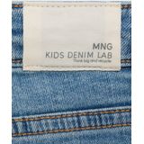 Mango - Kids - Jeans - Middenblauw - Stretchdenim - 5 Zakken