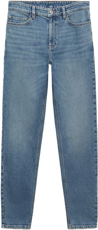 MANGO - Jeans - Lichtblauw - Slimfit - High Waist - Lang/maxi