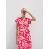 MANGO - Blousejurk - Rosa / Knalrood