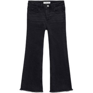 Mango Kids - Flared Jeans - Blauw - Katoen - Vijf Zakken