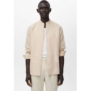 MANGO MAN - Chennai - Overhemd - Sand - Lange Mouw