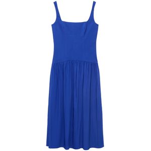 MANGO - Jurk - Saffier - POLA