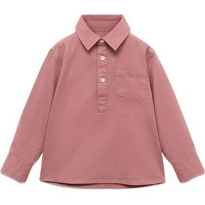 Mango - Polo - Donkerrood - Kids