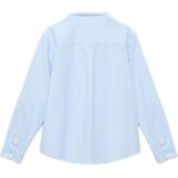 Mango Kids - Overhemd - Lichtblauw - 100% Katoen - Oxford-stijl