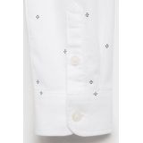 Mango Kids - Overhemd - Wit - Lange Mouwen - 100% Katoen