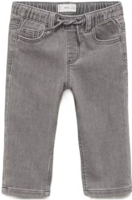 Mango - Kids - Regular Fit Jeans - Grijs - Denim