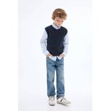 Mango Kids spencer donkerblauw