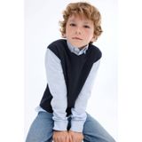 Mango Kids spencer donkerblauw