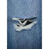 Mango - Kids - Straight Leg Jeans - Middenblauw