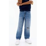 Mango - Kids - Straight Leg Jeans - Middenblauw
