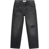 Mango - Kids - Jeans - Grijs - Straight Fit - 100% Katoen