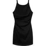 Mango linnen jurk zwart