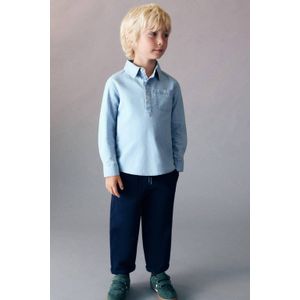 Mango Kids - Overhemd - 100% Katoen - Lange Mouwen - Klassieke Kraag