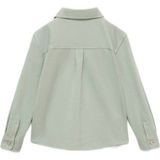 Mango Kids - Overhemd - Groen - Lange Mouwen - 100% Katoen