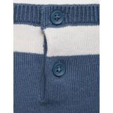 MANGO KIDS - SAMMY - Trui - Saffier/Wit - Lange Mouw