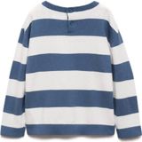 MANGO KIDS - SAMMY - Trui - Saffier/Wit - Lange Mouw